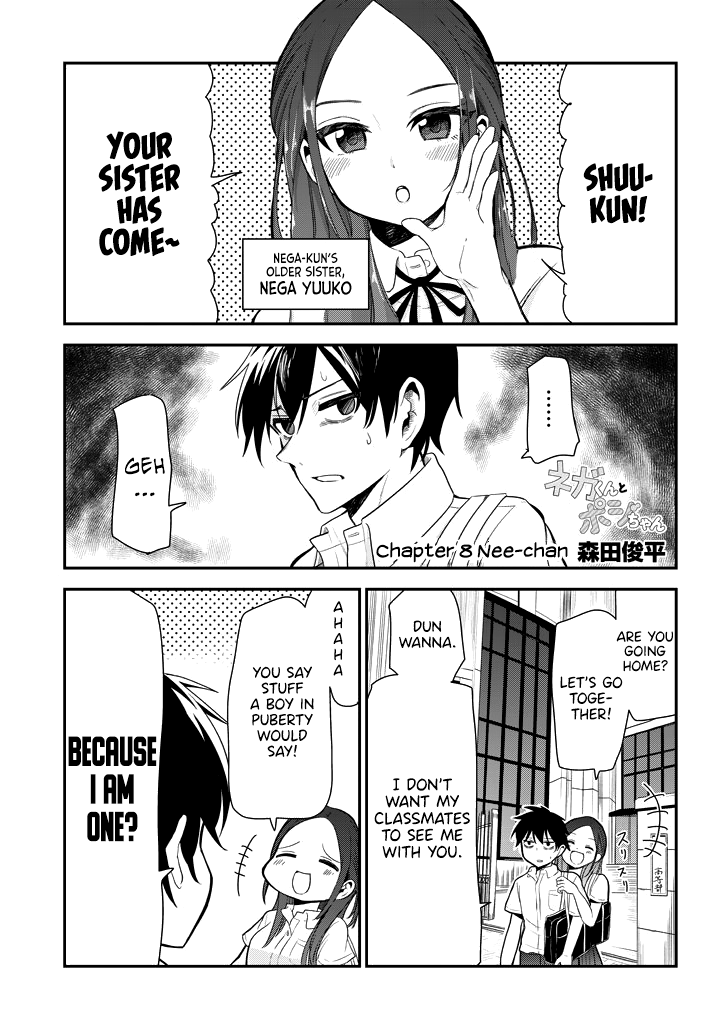 Nega-kun and Posi-chan Chapter 8 page 1 - Chapter 8: Nee-chan