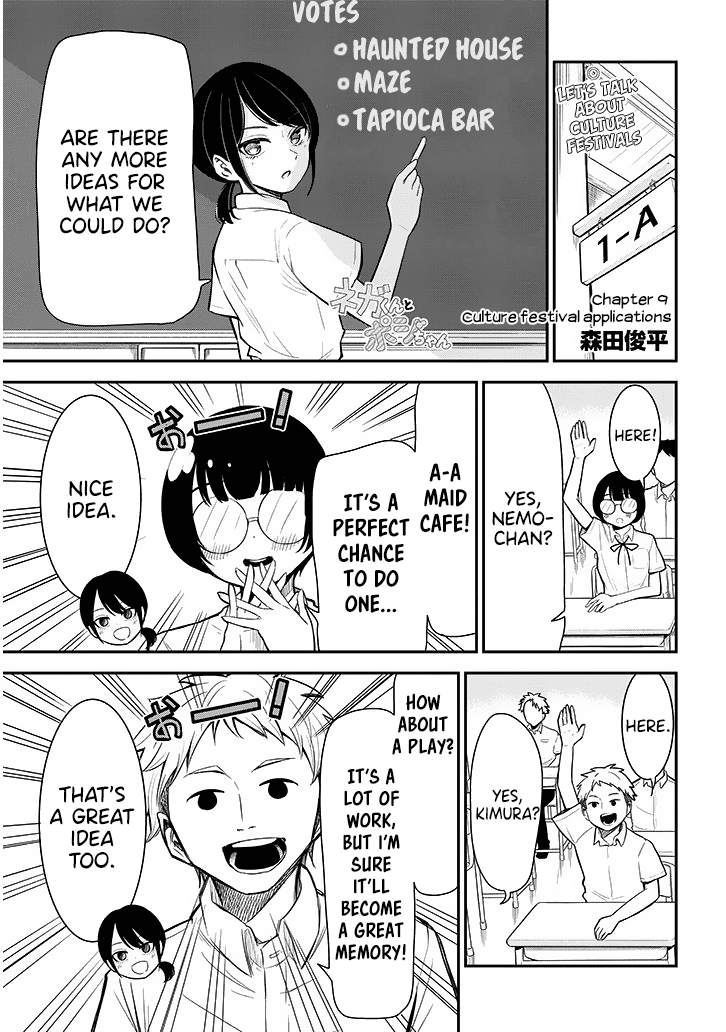 Nega-kun and Posi-chan Chapter 9 page 1 - Chapter 9