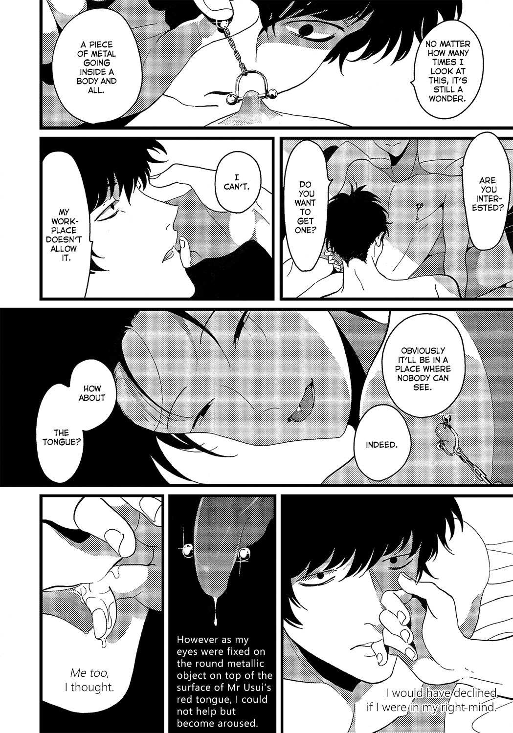 Nega Chapter 3 page 13 - Chapter 3: Pierce Hole (Piercings)