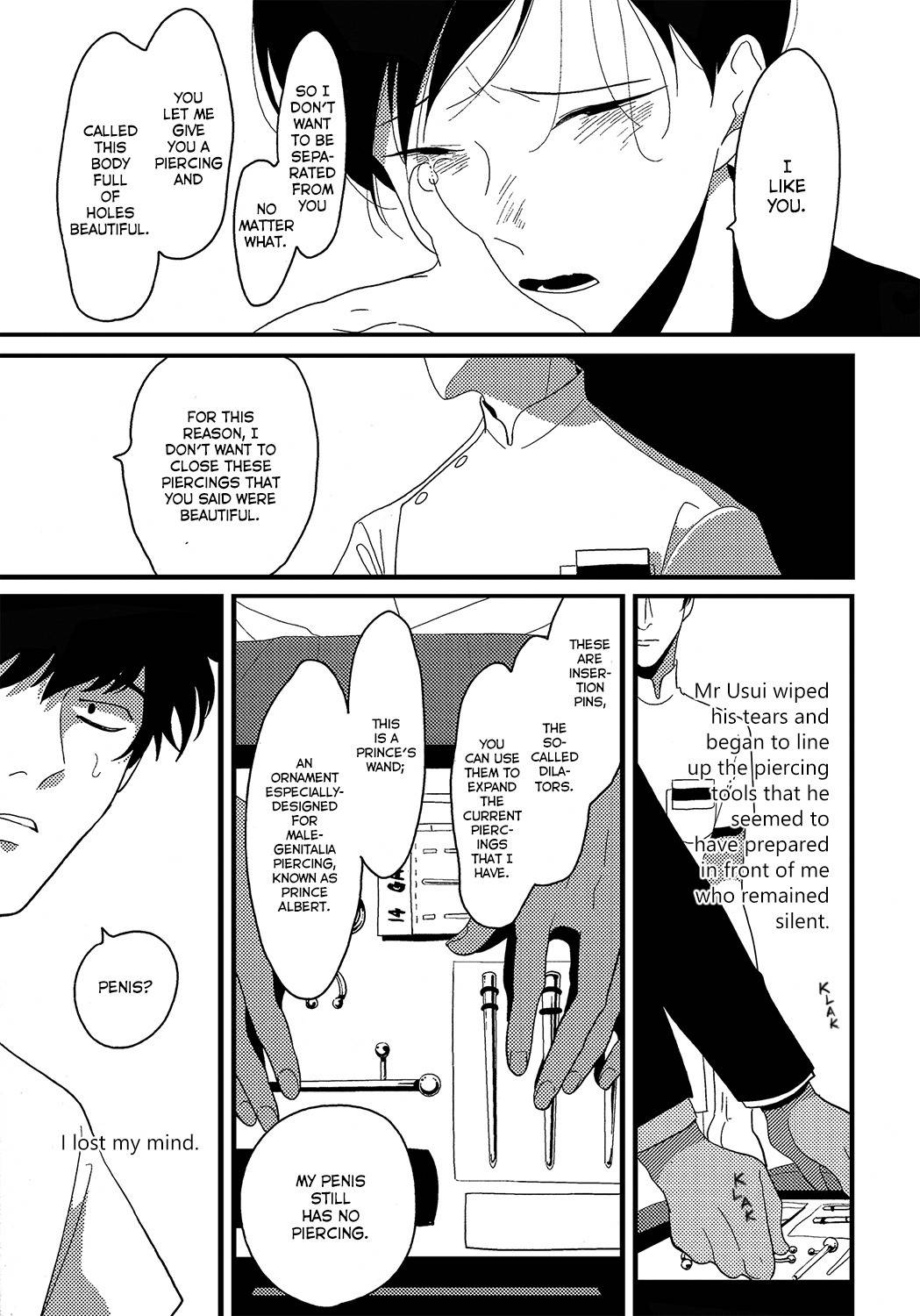 Nega Chapter 3 page 28 - Chapter 3: Pierce Hole (Piercings)