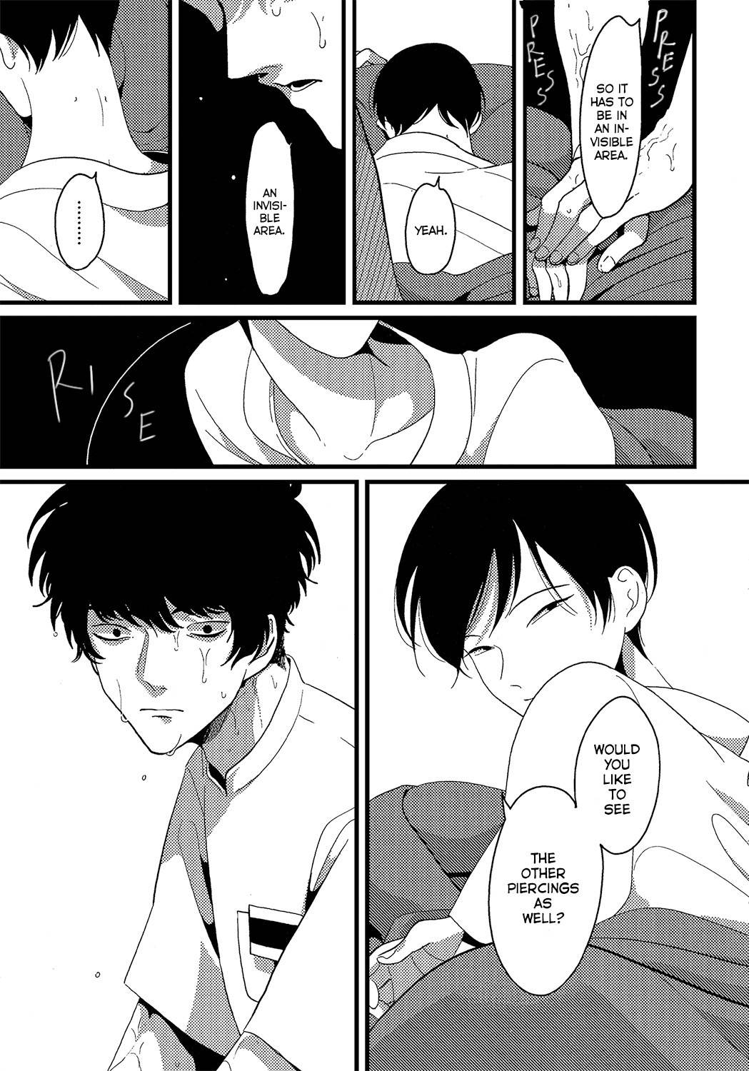 Nega Chapter 3 page 4 - Chapter 3: Pierce Hole (Piercings)