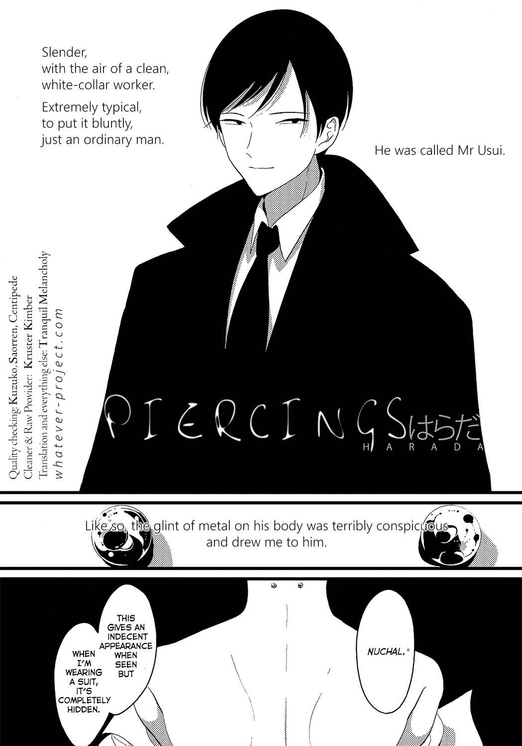 Nega Chapter 3 page 5 - Chapter 3: Pierce Hole (Piercings)