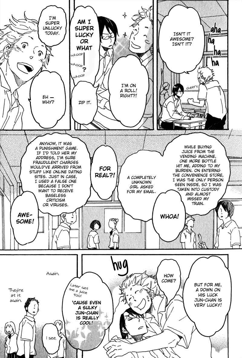 Negative-kun to Positive-kun Chapter 1 page 10 - Chapter 1: The Idiot, the Four-Eyes, and a Female High School Student