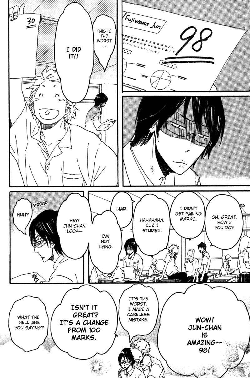 Negative-kun to Positive-kun Chapter 1 page 13 - Chapter 1: The Idiot, the Four-Eyes, and a Female High School Student