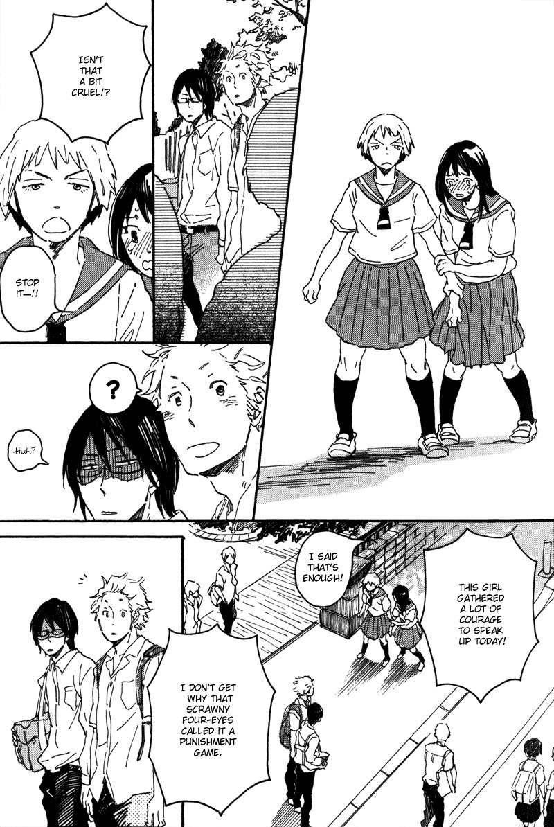 Negative-kun to Positive-kun Chapter 1 page 16 - Chapter 1: The Idiot, the Four-Eyes, and a Female High School Student
