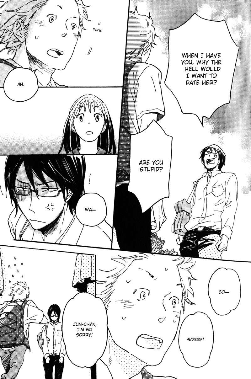 Negative-kun to Positive-kun Chapter 1 page 22 - Chapter 1: The Idiot, the Four-Eyes, and a Female High School Student
