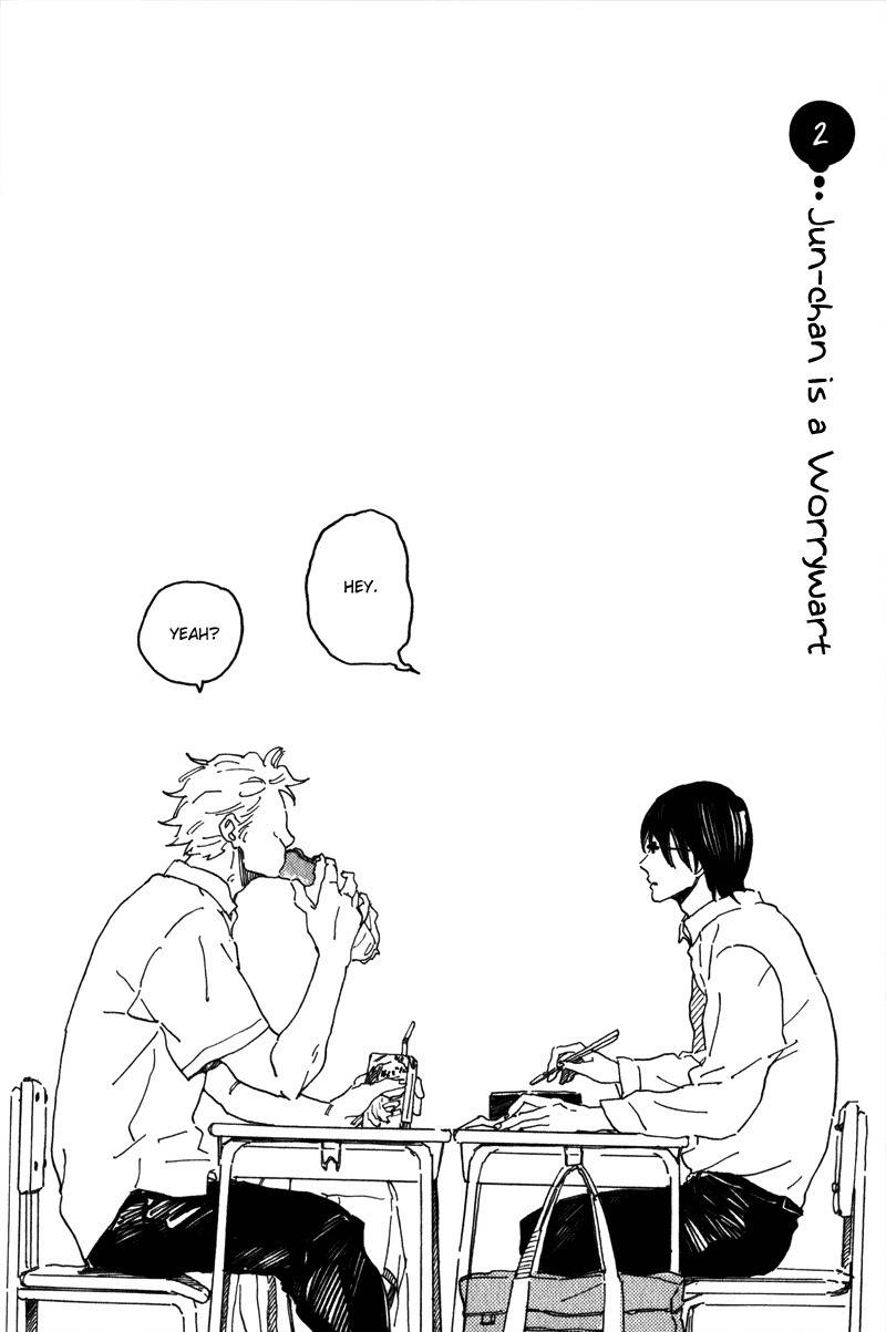Negative-kun to Positive-kun Chapter 2 page 2 - Chapter 2: Jun-chan is a Worrywart