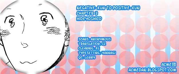 Negative-kun to Positive-kun Chapter 3 page 1 - Chapter 3: Negative in Wonderland