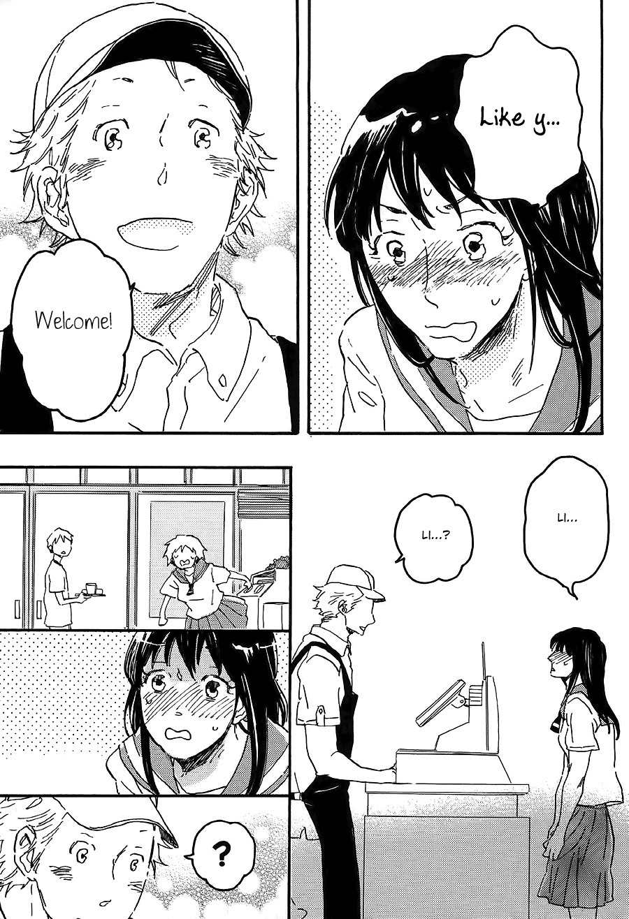 Negative-kun to Positive-kun Chapter 4 page 14 - Chapter 4: Caught in a Strawberry Field