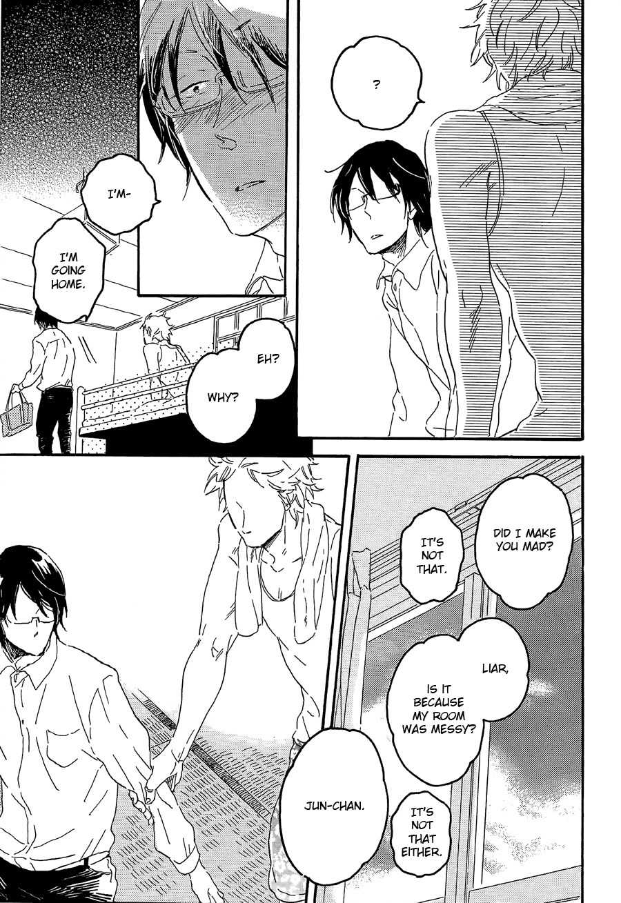 Negative-kun to Positive-kun Chapter 6 page 6 - Chapter 6: Boys on the Run
