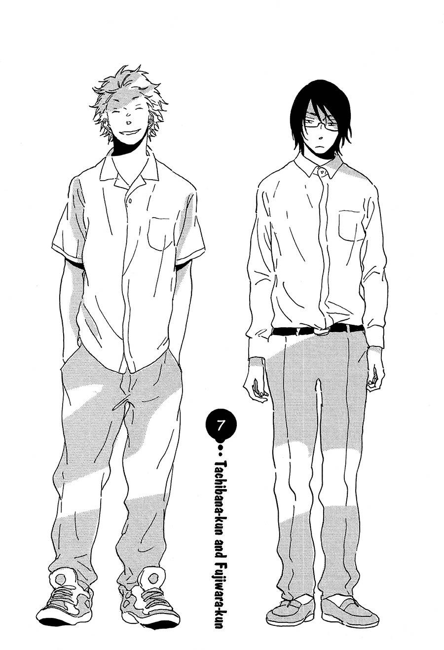 Negative-kun to Positive-kun Chapter 7 page 3 - Chapter 7: Tachibana-kun and Fujiwara-kun