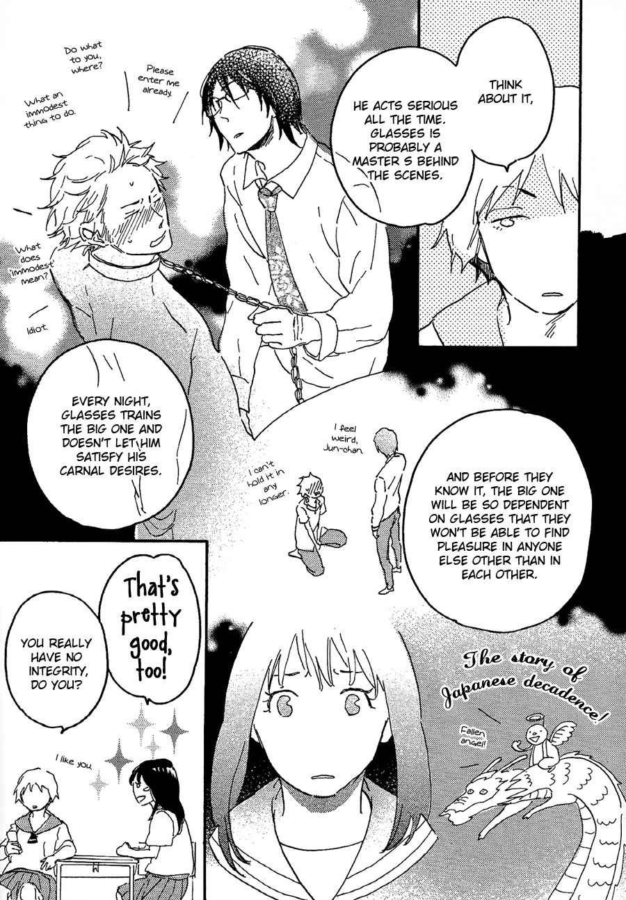 Negative-kun to Positive-kun Chapter 8.2 page 4 - Chapter 8.2: Is the Female High School Student Seeing Socrates's Dream?