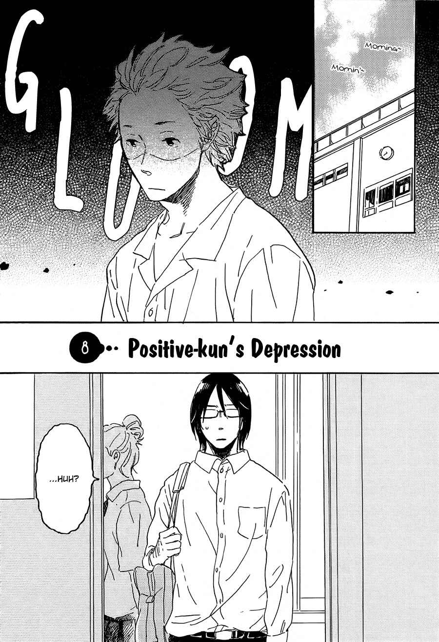 Negative-kun to Positive-kun Chapter 8 page 2 - Chapter 8: Positive-kun's Depression