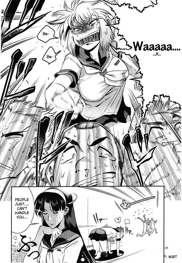 Negative Twin-Tower! Chapter 2 page 21 - Chapter 2: Unbeatable Smile