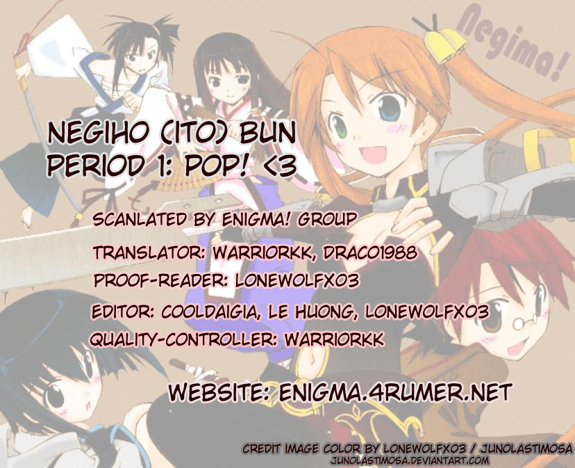 Negiho (Ito) Bun Chapter 1 page 12 - Chapter 1: Period 1: Pop <3