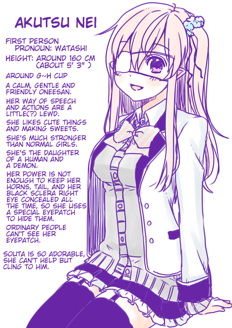 Nei and Souta's Petite Manga Chapter 0 page 1 - Chapter 0: Character introduction
