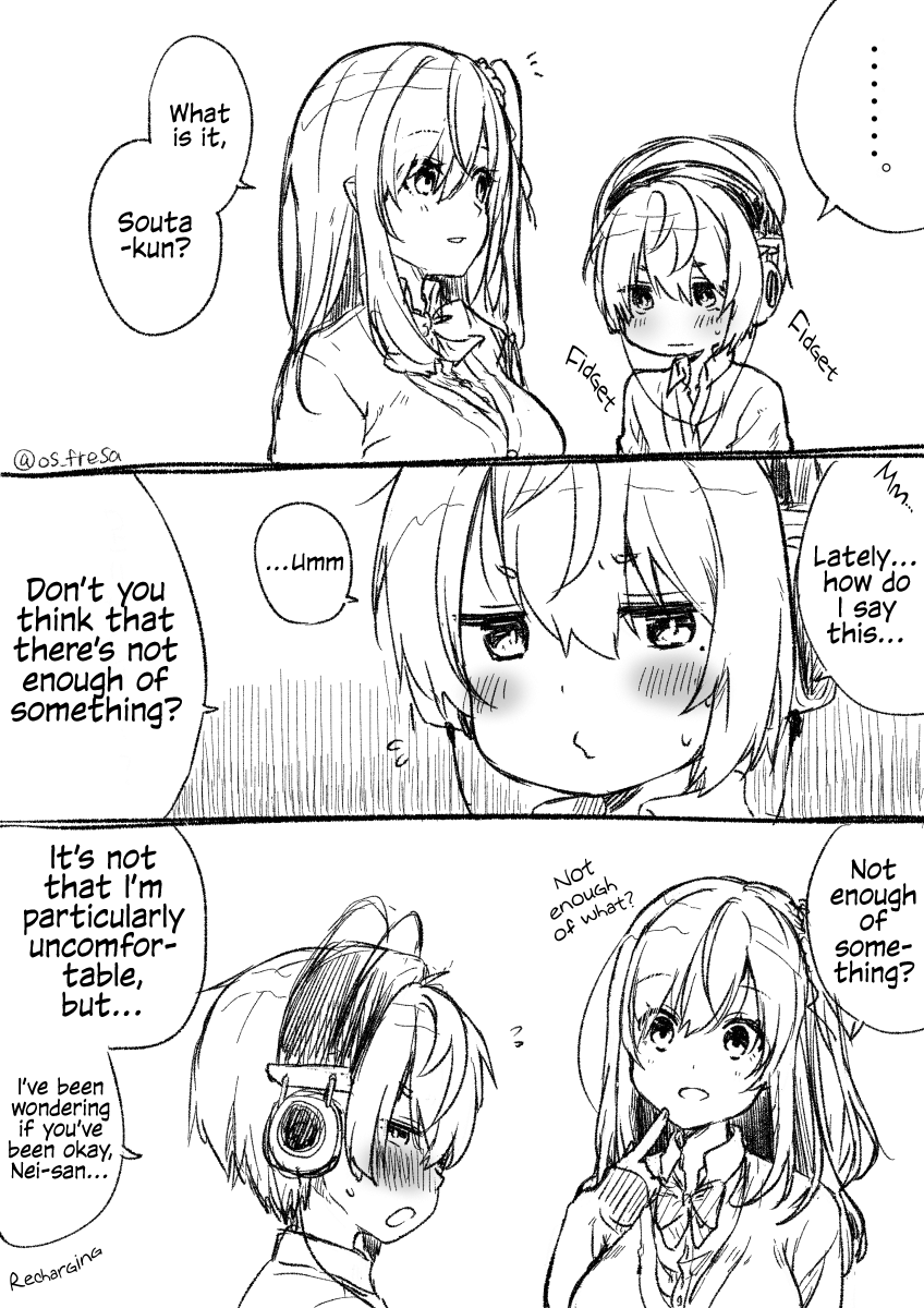 Nei and Souta's Petite Manga Chapter 102 page 1 - Chapter 102