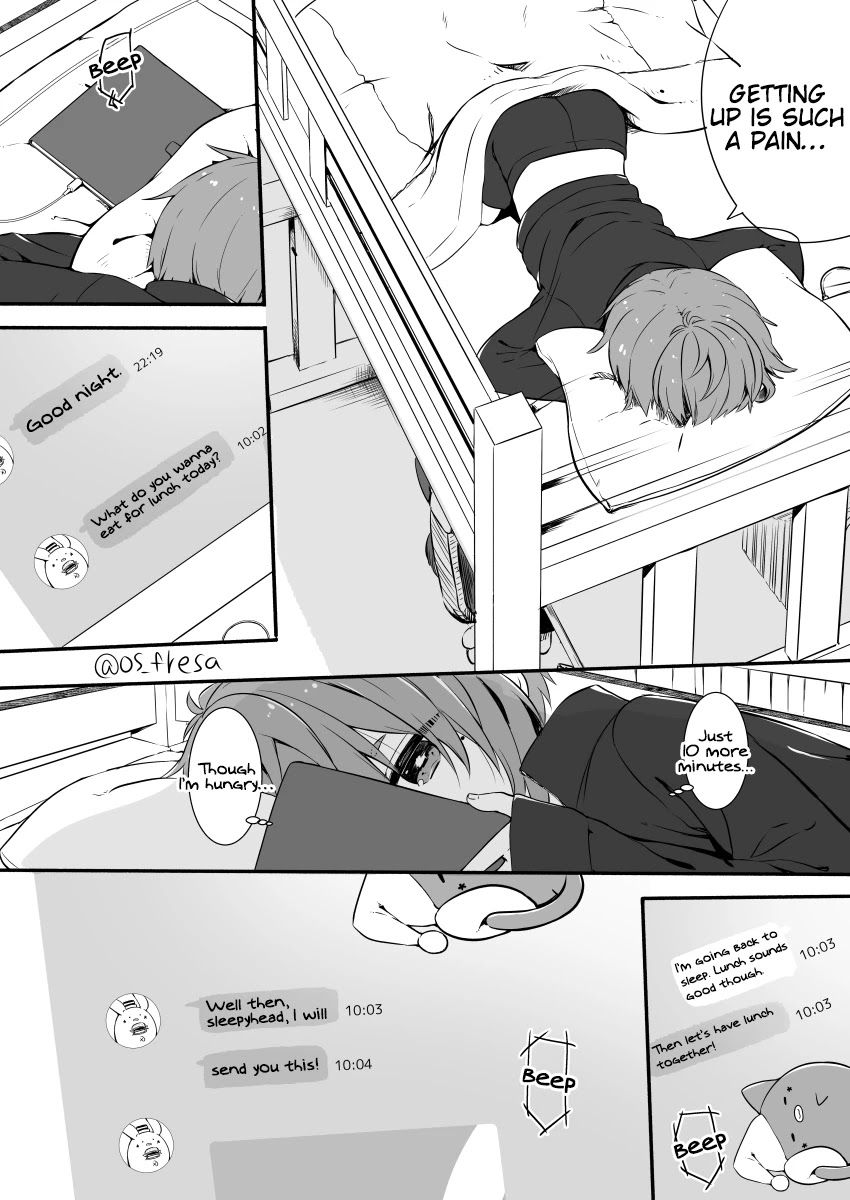 Nei and Souta's Petite Manga Chapter 90 page 1 - Chapter 90
