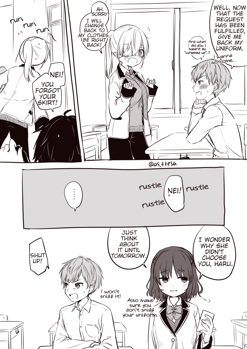 Nei and Souta's Petite Manga Chapter 93 page 3 - Chapter 93