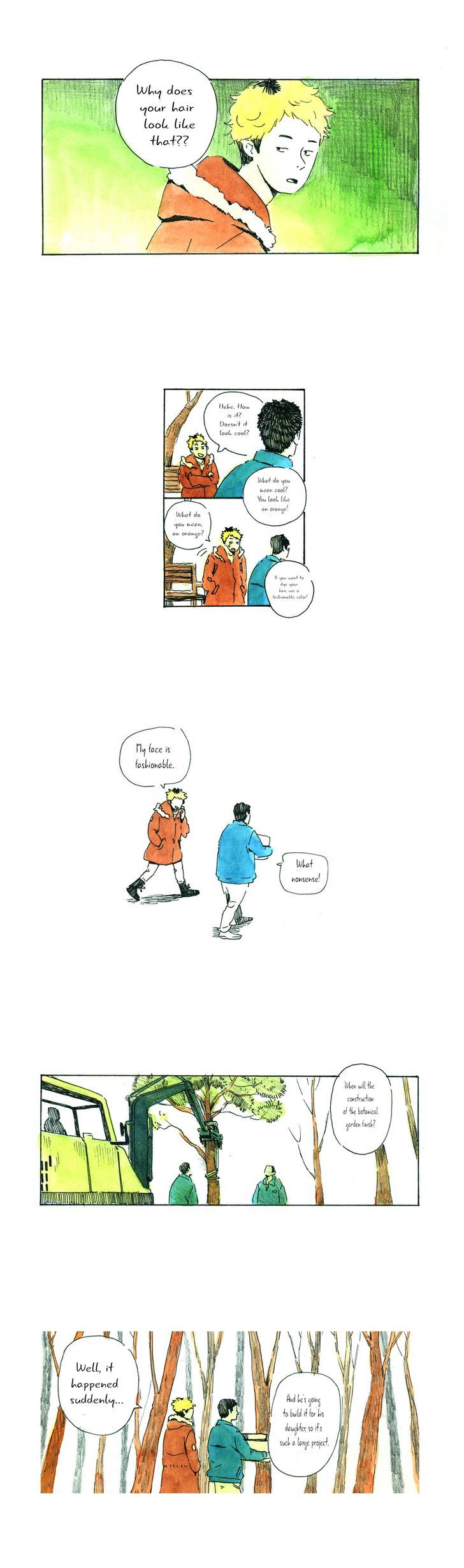 Neither A Long or Short Walk Chapter 1 page 2 - Chapter 1