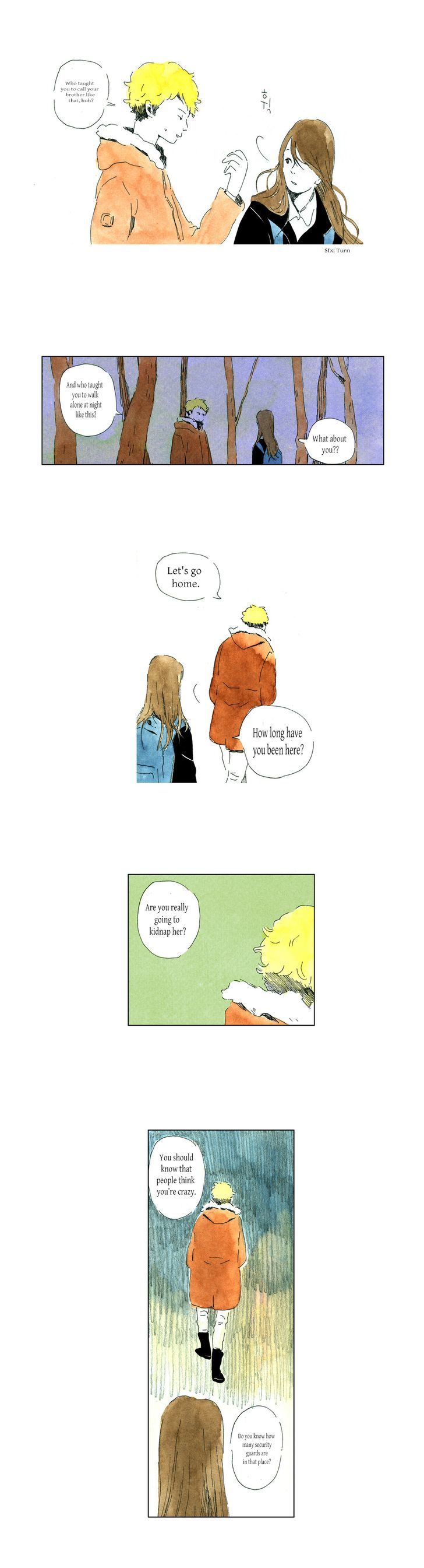 Neither A Long or Short Walk Chapter 4 page 8 - Chapter 4