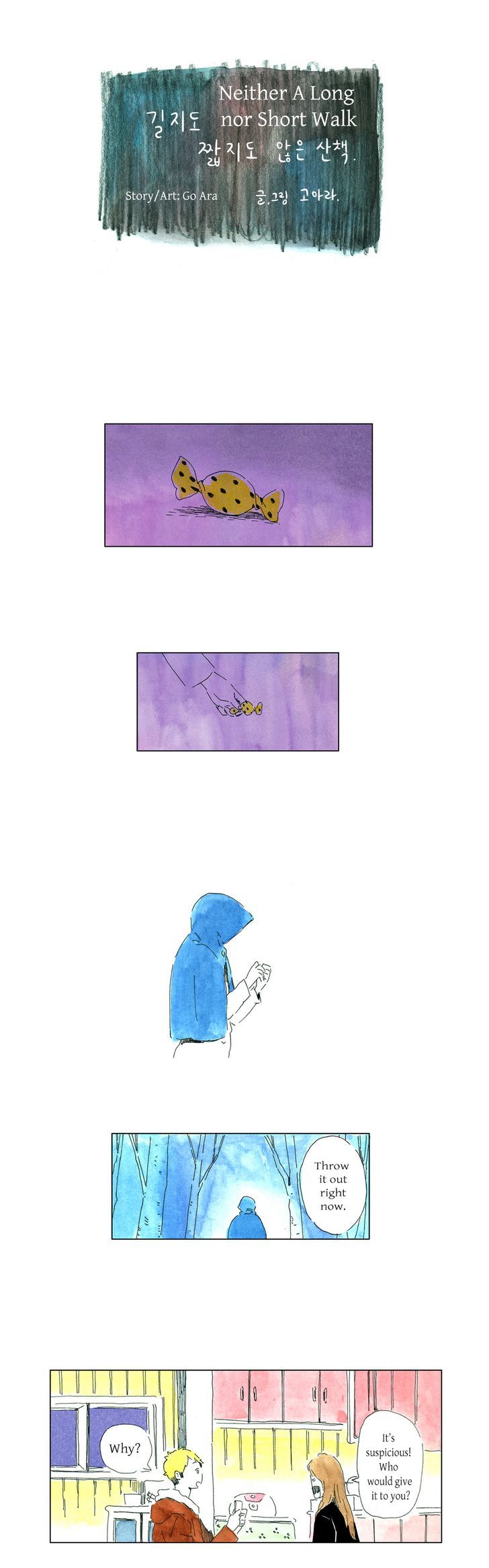 Neither A Long or Short Walk Chapter 5 page 1 - Chapter 5