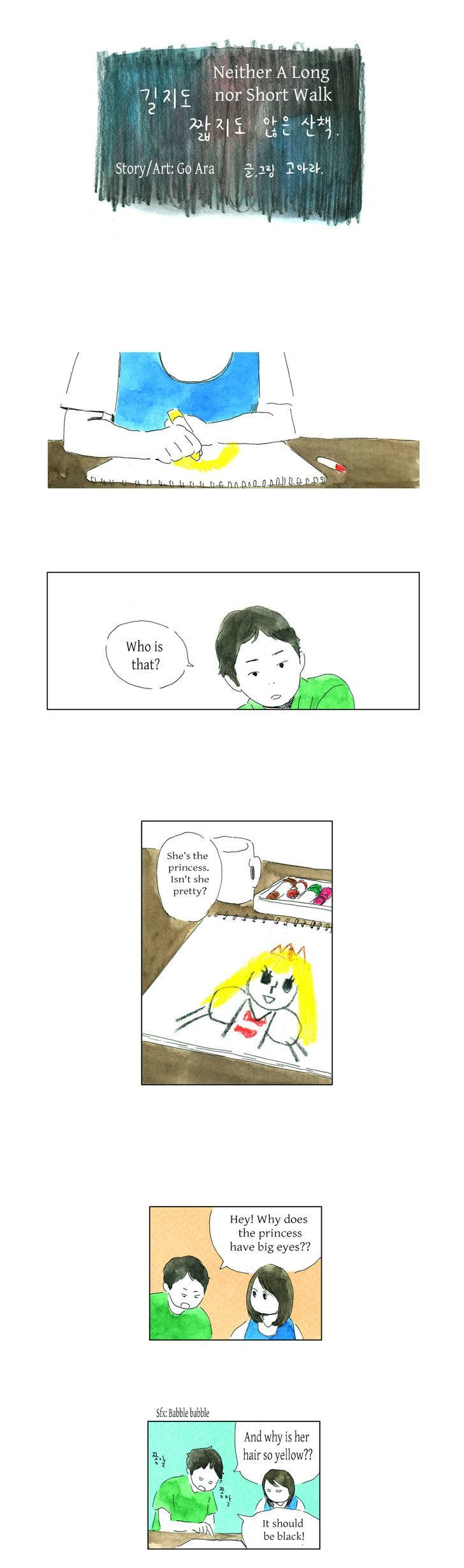 Neither A Long or Short Walk Chapter 6 page 1 - Chapter 6
