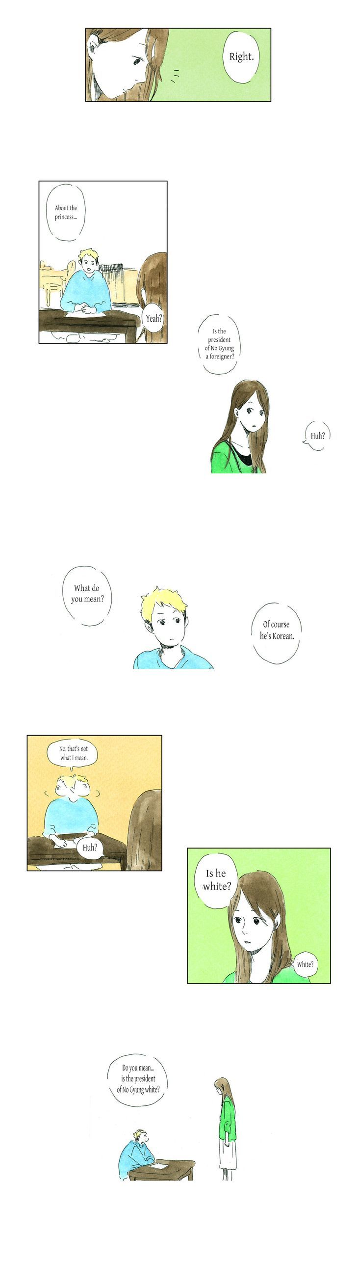 Neither A Long or Short Walk Chapter 8 page 6 - Chapter 8