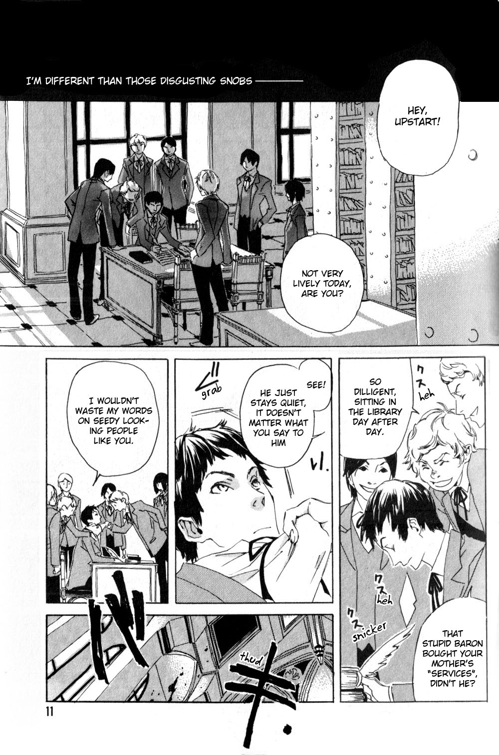 Neji to Lantern Chapter 1.2 page 13 - Chapter 1 v2 : Dum docent discunt. (Learning While They Teach)