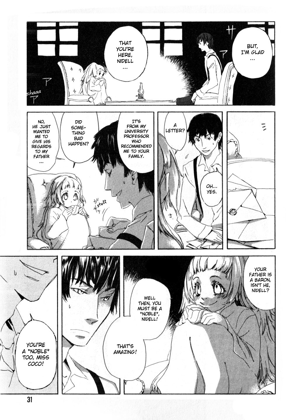 Neji to Lantern Chapter 1.2 page 33 - Chapter 1 v2 : Dum docent discunt. (Learning While They Teach)