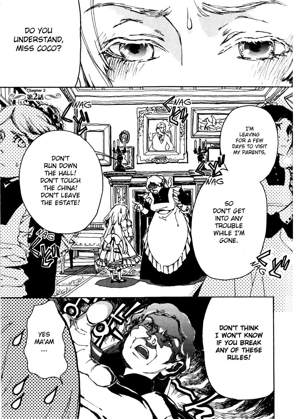 Neji to Lantern Chapter 2.2 page 1 - Chapter 2 v2 : Ora et labora. (Pray and Work)