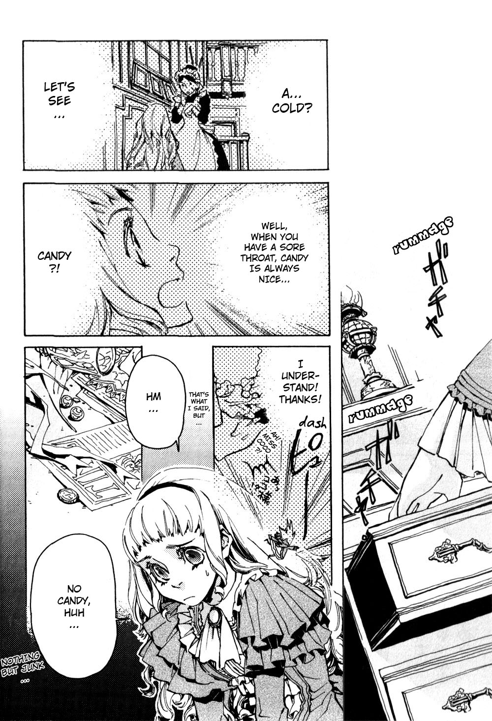 Neji to Lantern Chapter 2.2 page 10 - Chapter 2 v2 : Ora et labora. (Pray and Work)