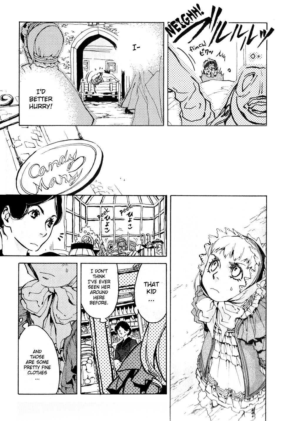 Neji to Lantern Chapter 2.2 page 14 - Chapter 2 v2 : Ora et labora. (Pray and Work)