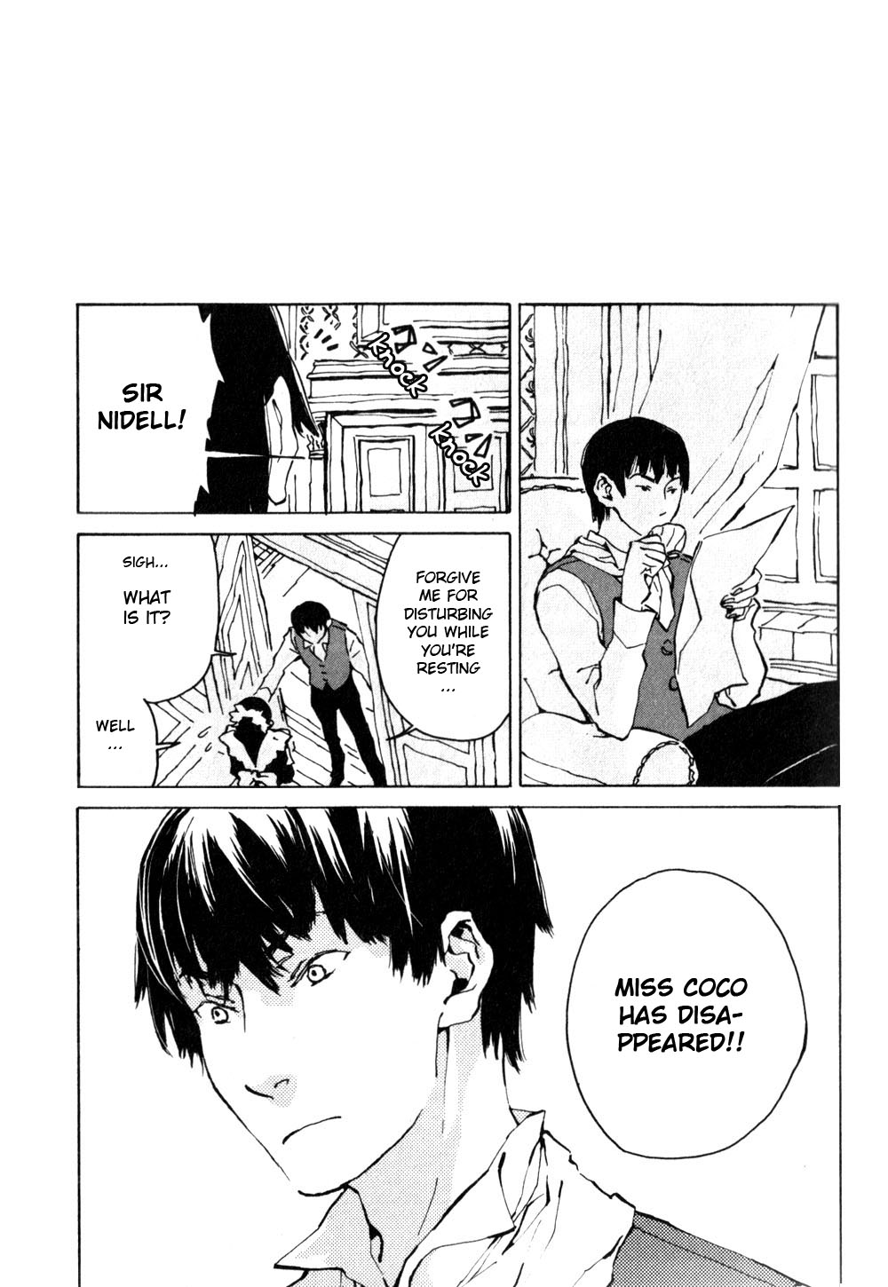 Neji to Lantern Chapter 2.2 page 19 - Chapter 2 v2 : Ora et labora. (Pray and Work)