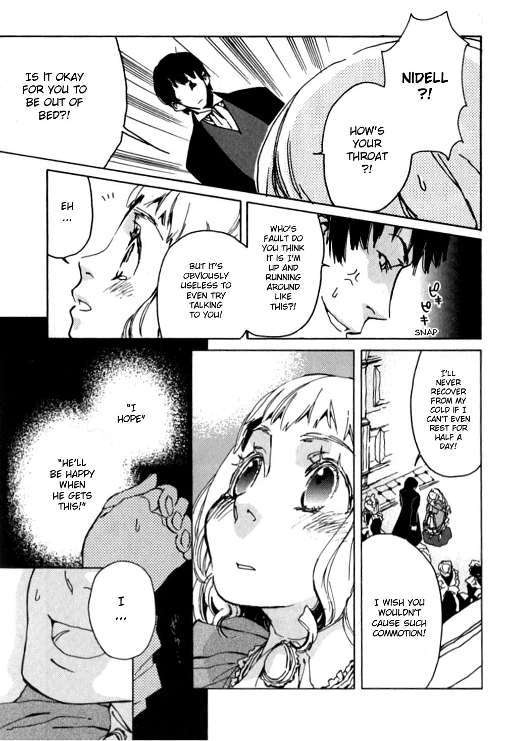 Neji to Lantern Chapter 2.2 page 24 - Chapter 2 v2 : Ora et labora. (Pray and Work)