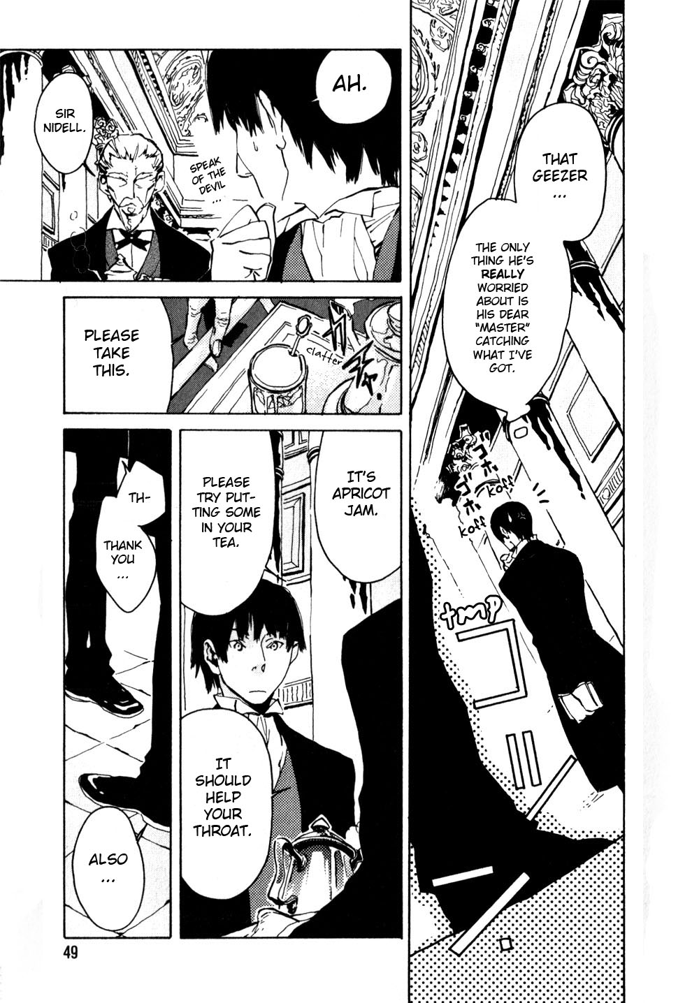 Neji to Lantern Chapter 2.2 page 7 - Chapter 2 v2 : Ora et labora. (Pray and Work)