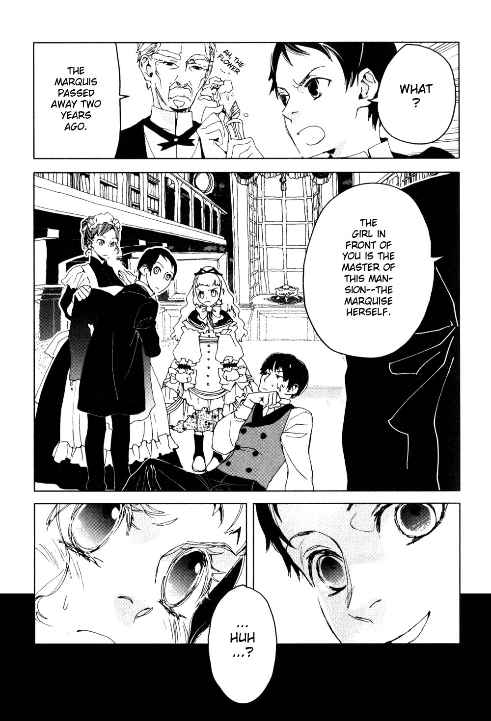 Neji to Lantern Chapter 4.2 page 11 - Chapter 4 v2 : Tu fui, ego eris. (What You Are, I Was. What I Am, You Will Be.)