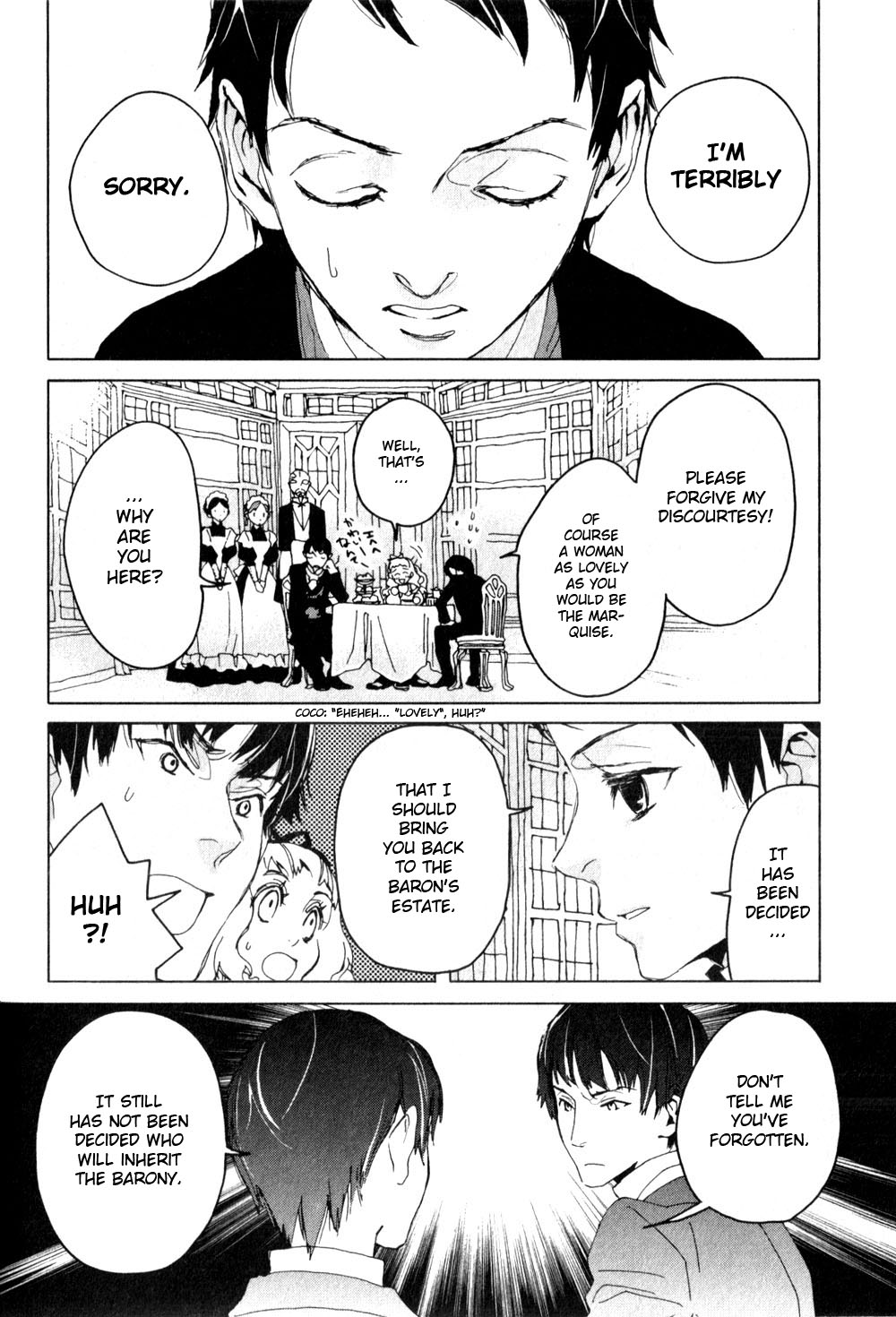 Neji to Lantern Chapter 4.2 page 12 - Chapter 4 v2 : Tu fui, ego eris. (What You Are, I Was. What I Am, You Will Be.)