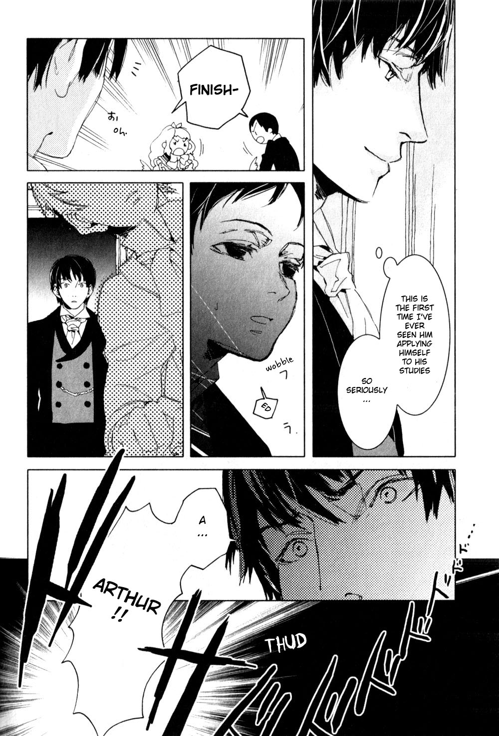 Neji to Lantern Chapter 4.2 page 24 - Chapter 4 v2 : Tu fui, ego eris. (What You Are, I Was. What I Am, You Will Be.)