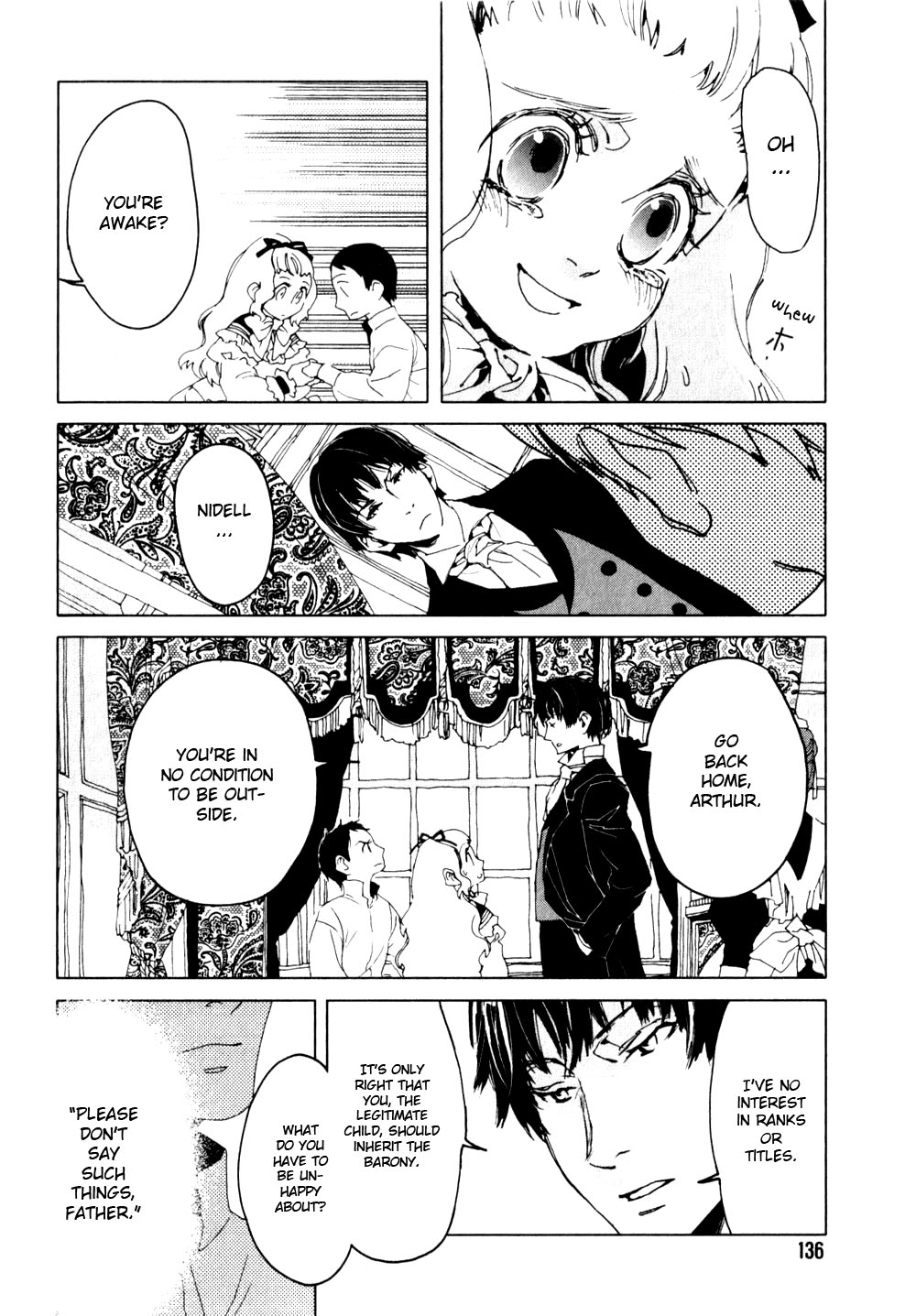 Neji to Lantern Chapter 4.2 page 28 - Chapter 4 v2 : Tu fui, ego eris. (What You Are, I Was. What I Am, You Will Be.)