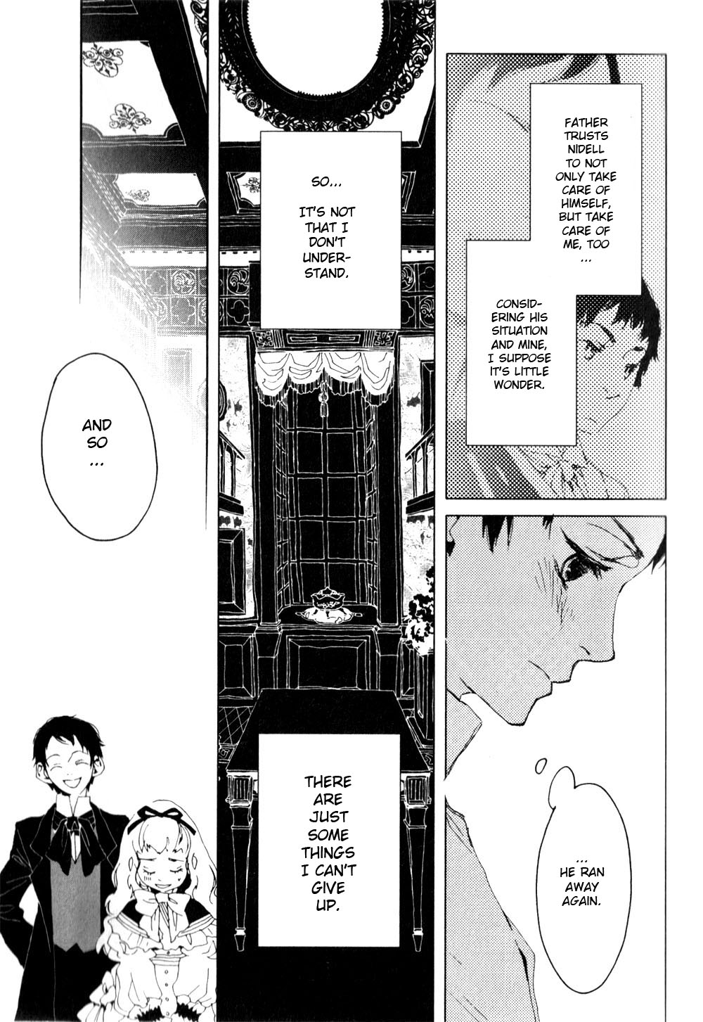 Neji to Lantern Chapter 4.2 page 33 - Chapter 4 v2 : Tu fui, ego eris. (What You Are, I Was. What I Am, You Will Be.)