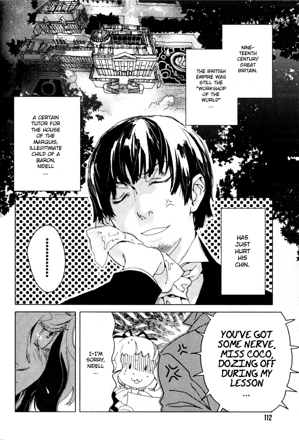 Neji to Lantern Chapter 4.2 page 4 - Chapter 4 v2 : Tu fui, ego eris. (What You Are, I Was. What I Am, You Will Be.)