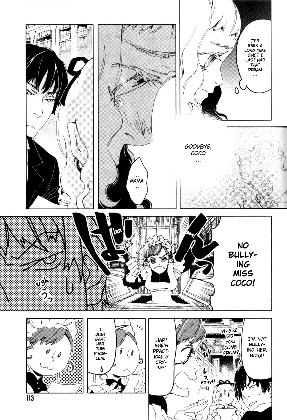 Neji to Lantern Chapter 4.2 page 5 - Chapter 4 v2 : Tu fui, ego eris. (What You Are, I Was. What I Am, You Will Be.)
