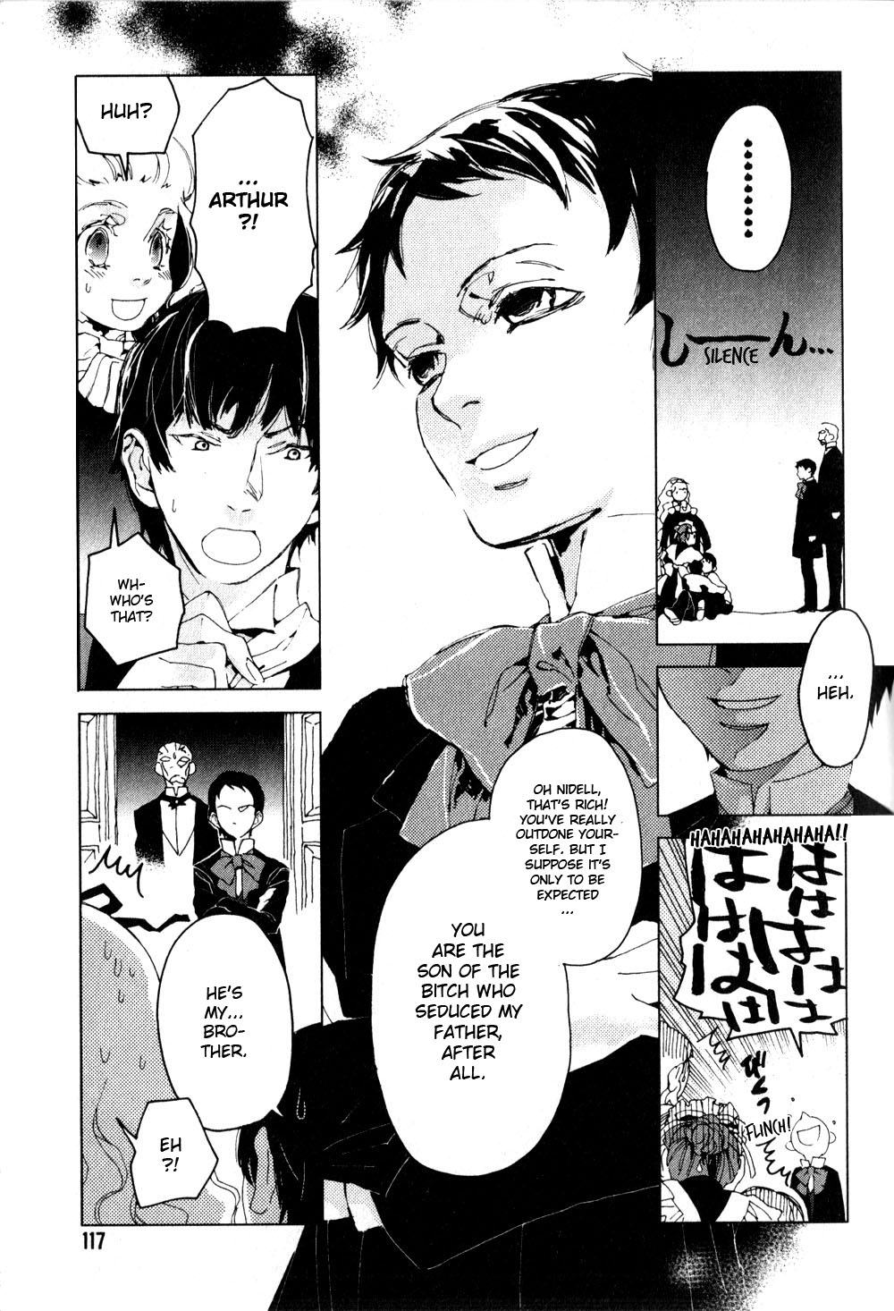 Neji to Lantern Chapter 4.2 page 9 - Chapter 4 v2 : Tu fui, ego eris. (What You Are, I Was. What I Am, You Will Be.)