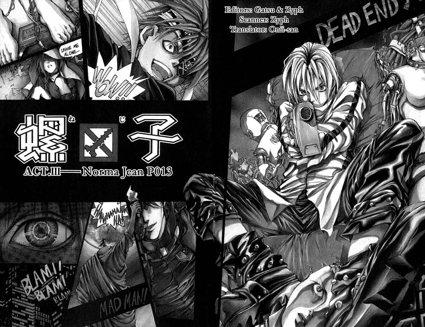 Neji Chapter 3.1 page 2 - Chapter 3.1: Norma Jean (Act 3) (Part A)