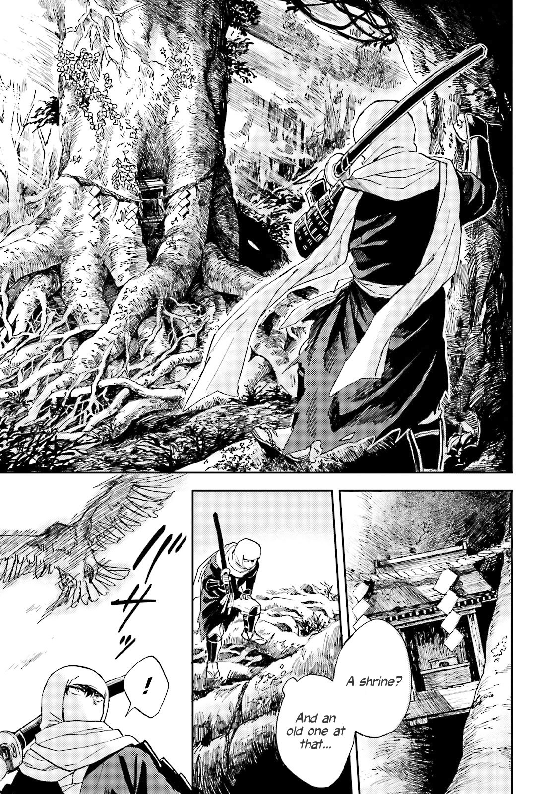 Nejikemono Chapter 1 page 10 - Chapter 1: The Mountain Wolf and the Bandit