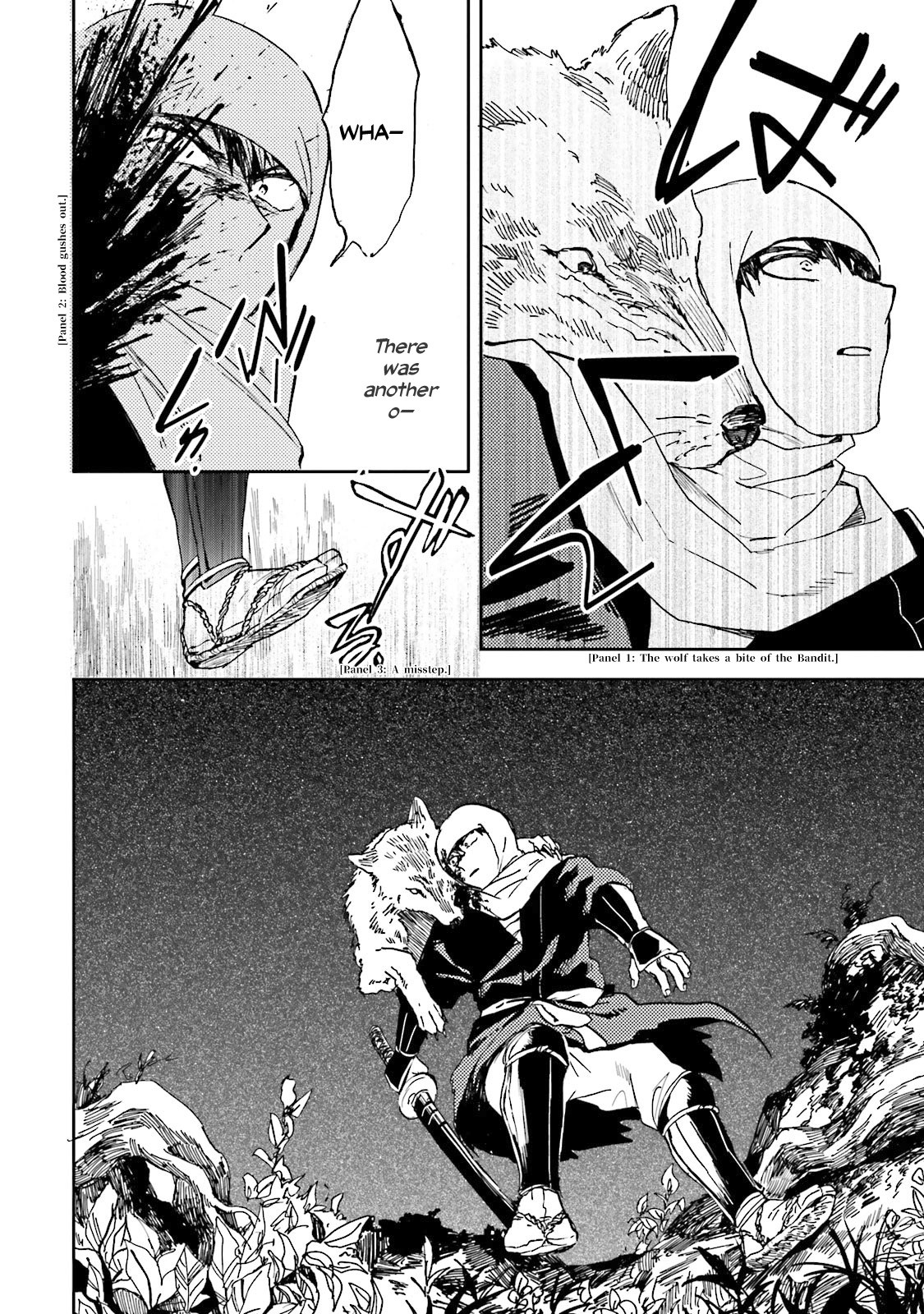 Nejikemono Chapter 1 page 13 - Chapter 1: The Mountain Wolf and the Bandit