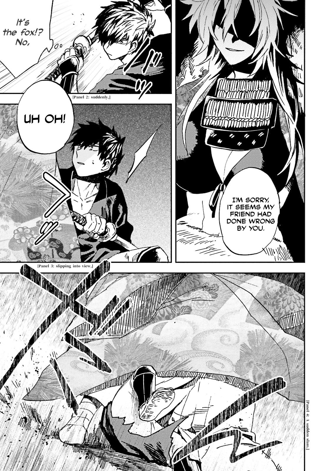 Nejikemono Chapter 1 page 17 - Chapter 1: The Mountain Wolf and the Bandit