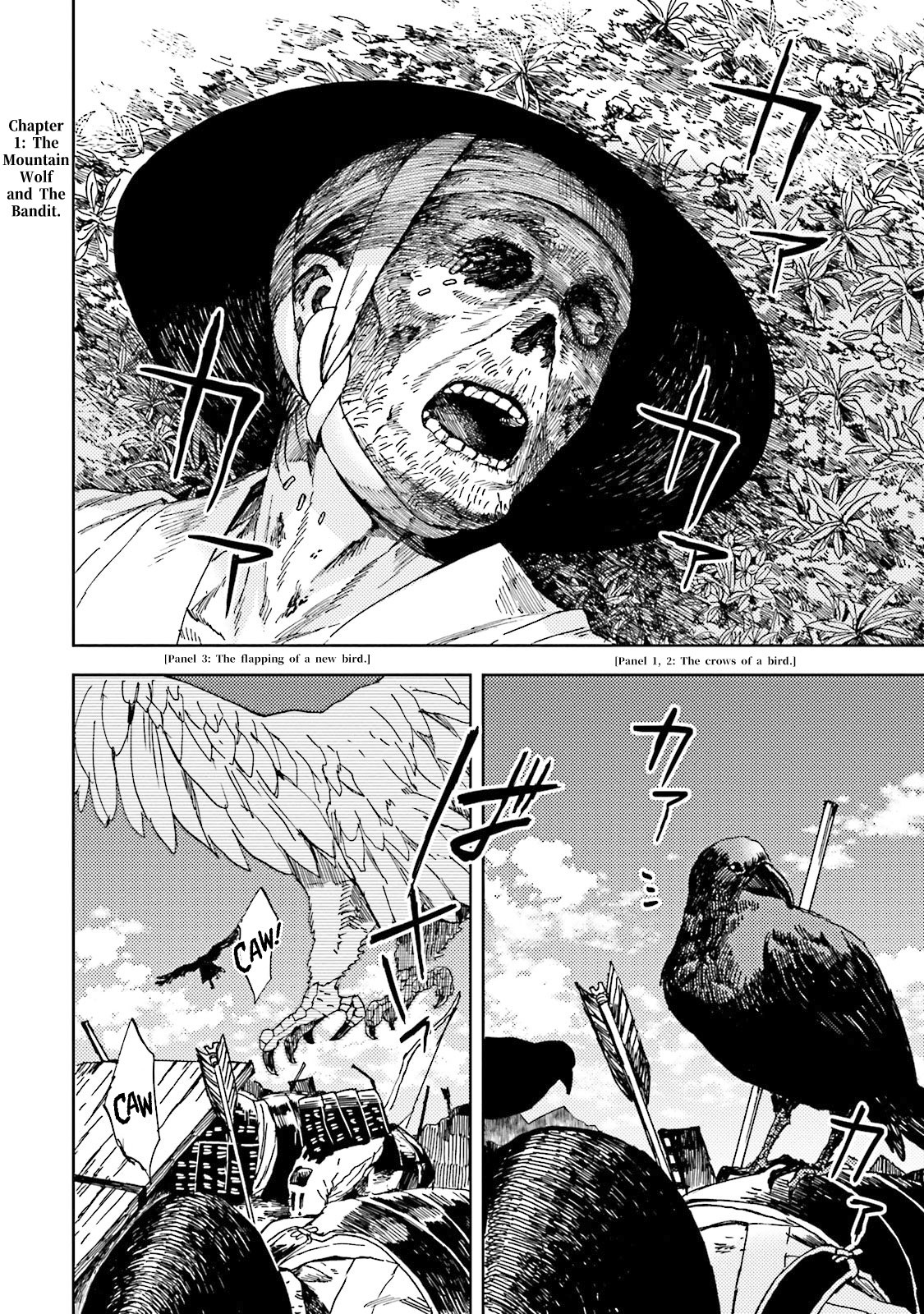 Nejikemono Chapter 1 page 3 - Chapter 1: The Mountain Wolf and the Bandit