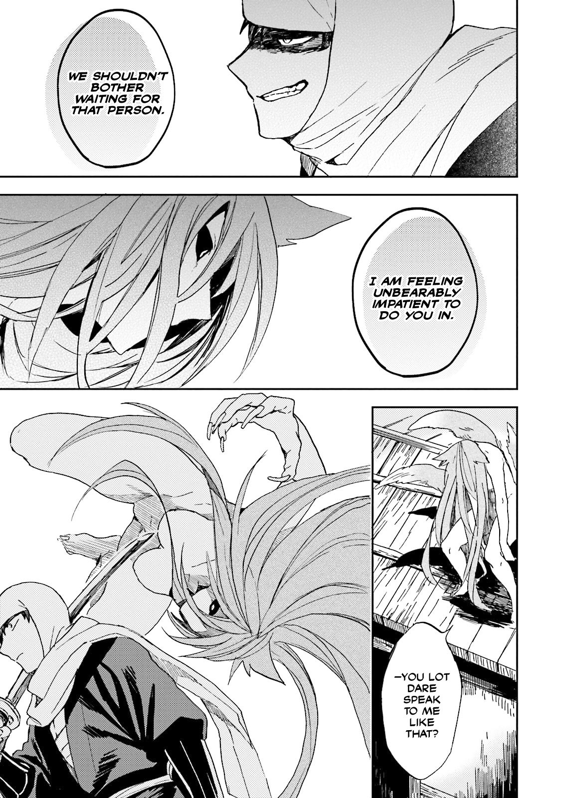 Nejikemono Chapter 1 page 38 - Chapter 1: The Mountain Wolf and the Bandit